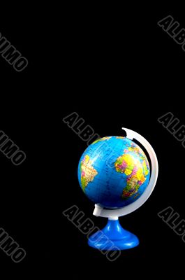 school globe isolated
