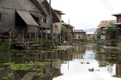 Houses on the canal