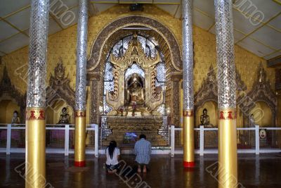 In buddhist monastery