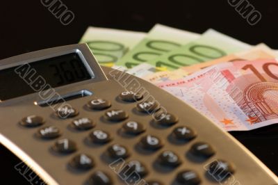 Money and calculator