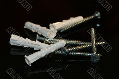Screws and dowels