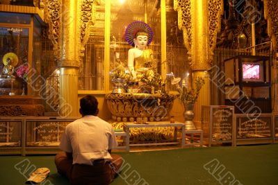 Man and Buddha
