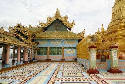 Temple and stupa