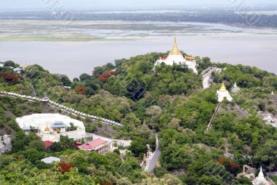 Monastery and river