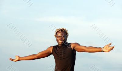 Smiling young man