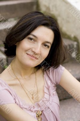 ttractive smiling woman