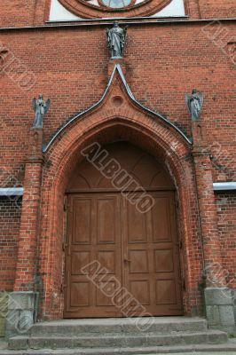 Church door