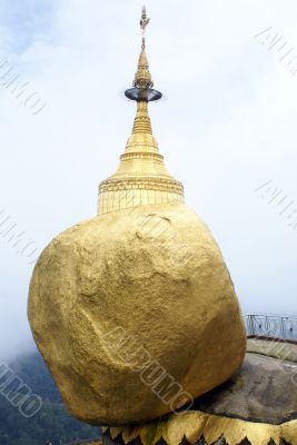 Golden rock