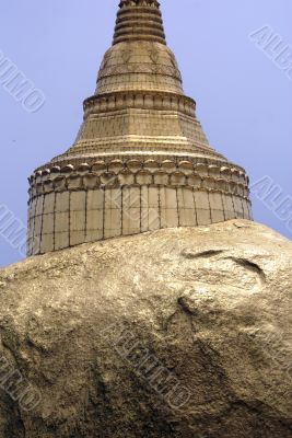 Golden stupa