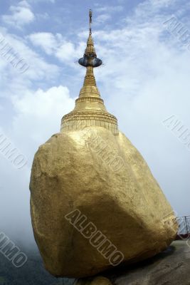 Golden rock