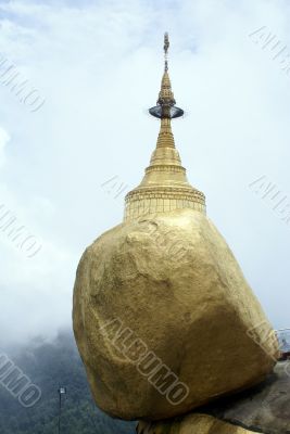 Golden rock
