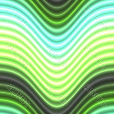 Glowing neon lines