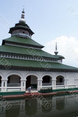 Mosque on the lake