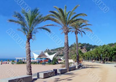Calella Promenade Spain