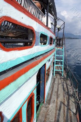 Ferry on the lake