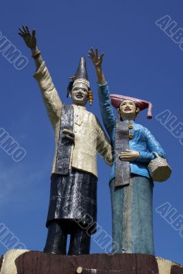 Sculpture in Parapat