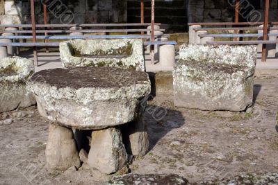 Stone chair