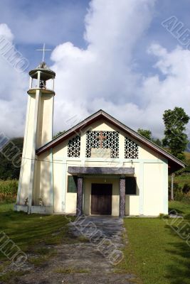 Church on Samosir island