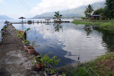 Samosir and lake