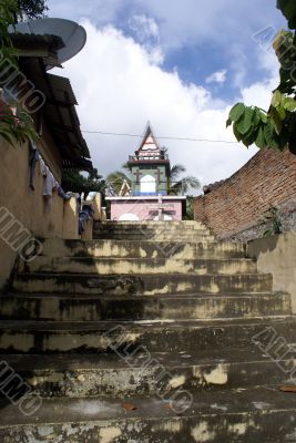 Grave on the street