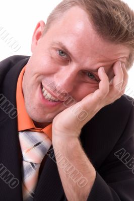 tired businessman