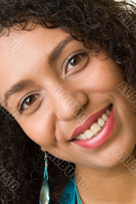 woman close up