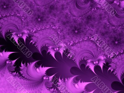 abstract floral fractal background 1