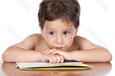 Photo of thoughtful boy