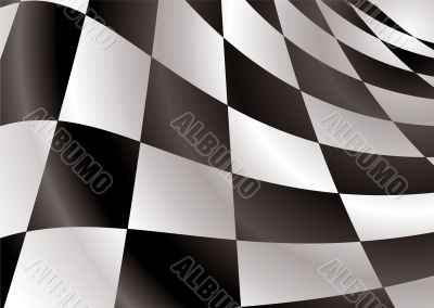 checkered flag revs