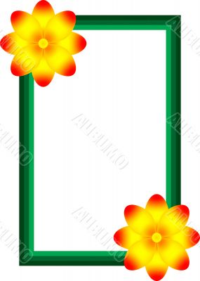 Flower frame