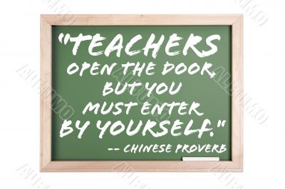 Quote Series Chalkboard