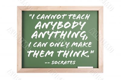 Quote Series Chalkboard