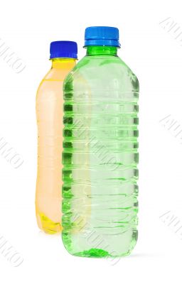 bottles full of water