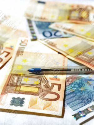 Banknotes of euro