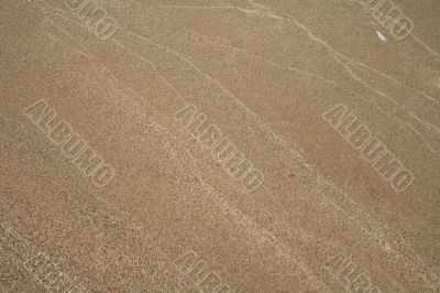 The sand background with line texture