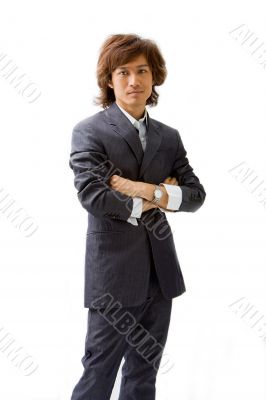 Young Asian business man