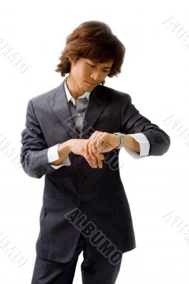 Young Asian business man