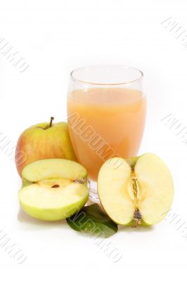 Healthy apple juice