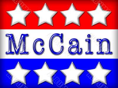 McCain Election Poster