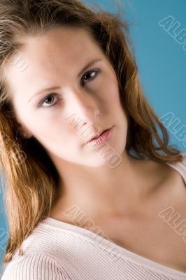 Young atractive woman