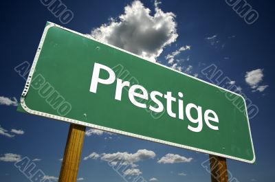 Prestige Road Sign