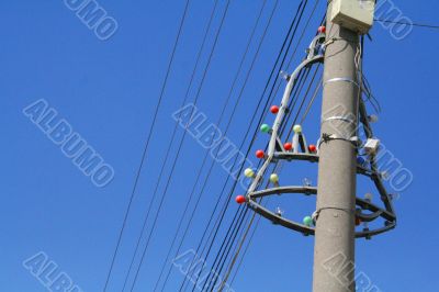 Holiday bell lights