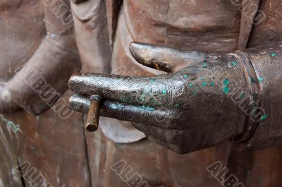 Sculpture fragment