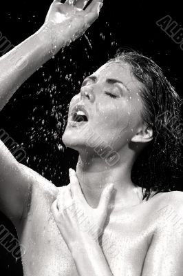 wet and happy