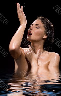 wet and happy
