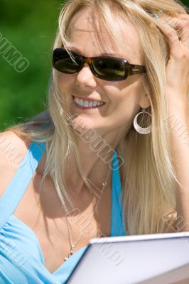 happy woman