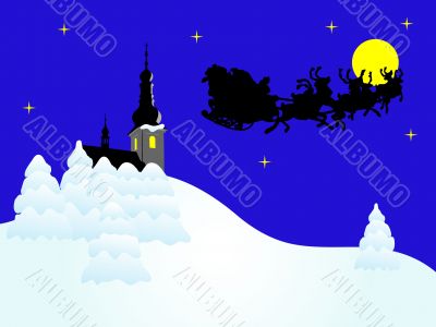 Christmas night