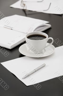 Morning workplace