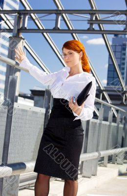confident businesswoman