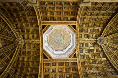 Interior in the castle Fontainebleau 2